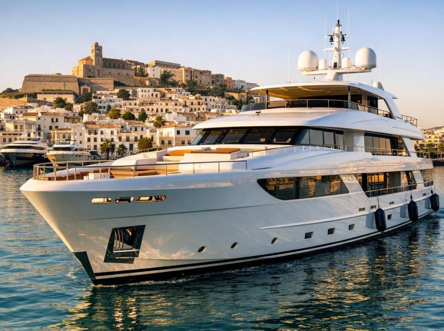 Kosten superjacht charter Ibiza Balearen