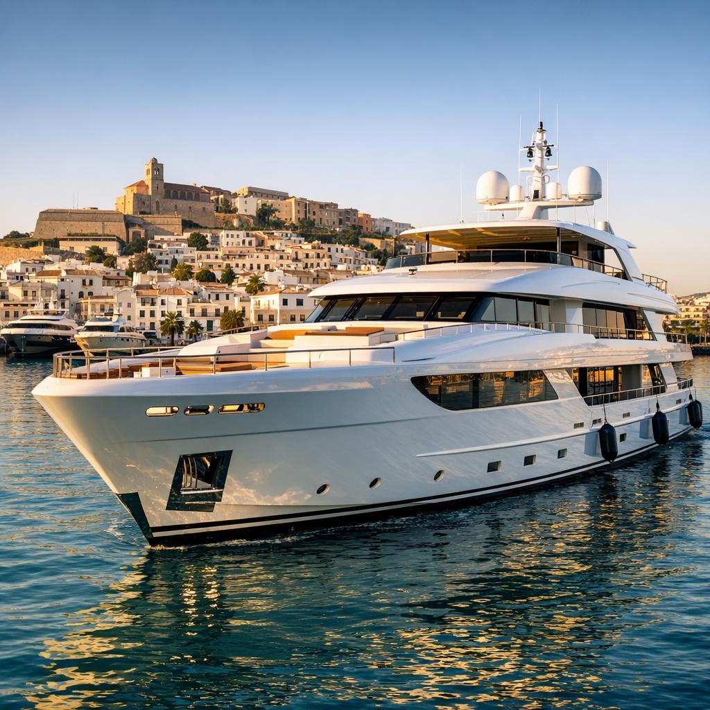 Kosten superjacht charter Ibiza Balearen