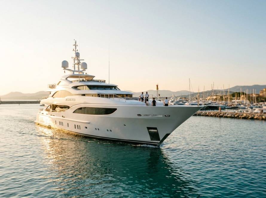privéjet en superjacht combineren